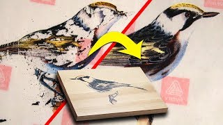 FIX Photo Transfers - Print on Wood, Easy Label Release Paper Method