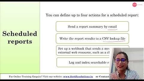 Splunk Scheduled reports | learn splunk | splunk for beginners in hindi | splunk reporting tutorial