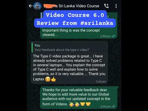 Chiplevel Course Review #srilanka #chiplevelrepairingcourse #typeccharging #typec #laptex #chiplevel