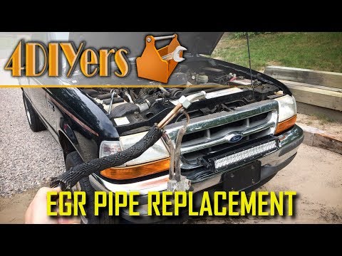 How to Replace the EGR Pipe on a Ford Ranger 2.5L 4cyl