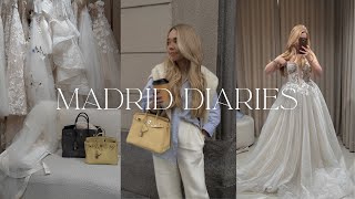Madrid Diaries: Going to my Wedding Dress Appointment & Our Favorite Restaurants And Spots!