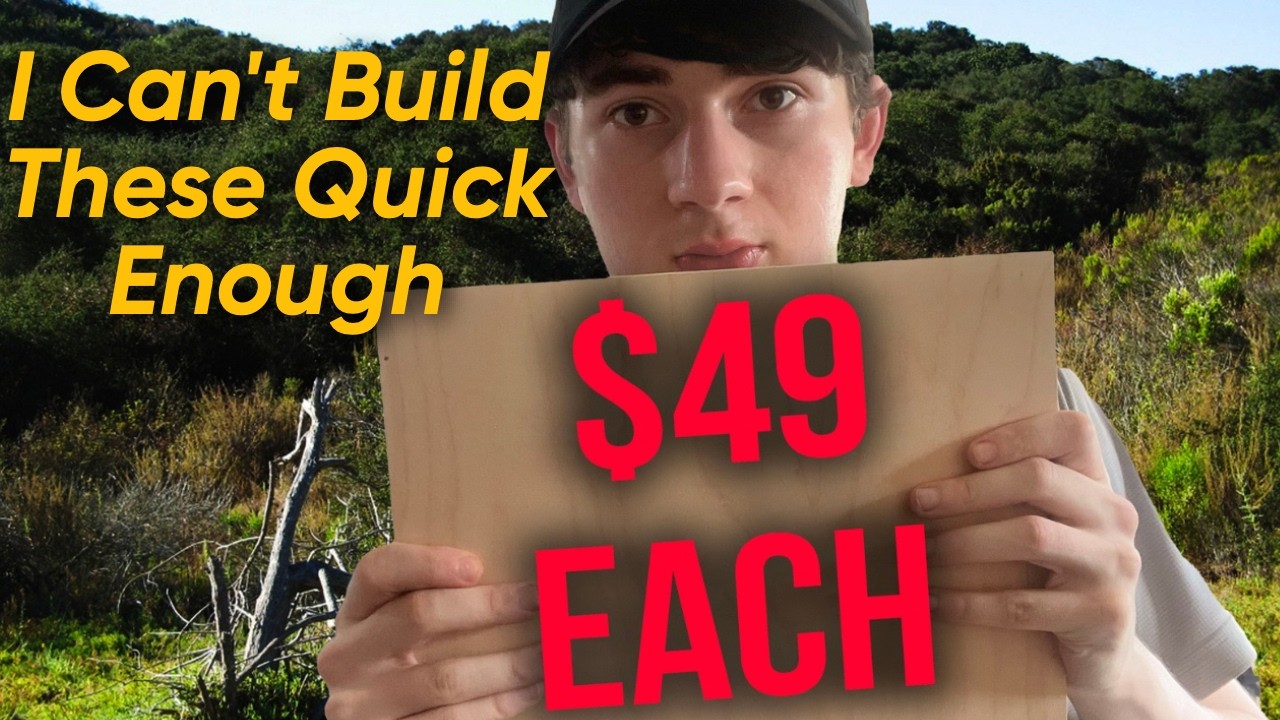 I'm Going to Sell These and Make $2000/Month | Woodworking | Profitable Build