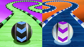 Sky Rolling Ball 3D  vs Reverse Speed Run   Walkthrough ,iOS Android Colour Ball  Run  New Update