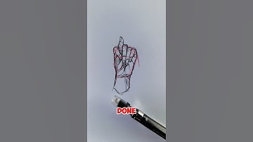Master the Art of Drawing Turkey’s Iconic Hand Gestures #foryou #art #tutorial #drawing #shorts