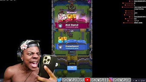 IShowSpeed Plays Clash Royale After One Year *TOO MANY RAGES*