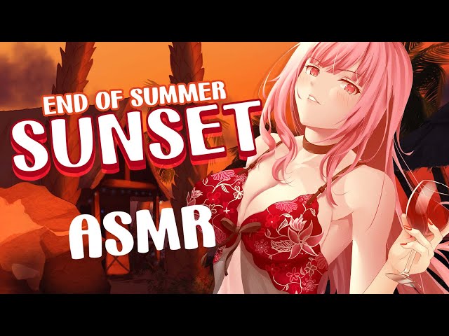 【SUNSET ASMR】Pool-side Chatting with You #HololiveEnglish #holomythのサムネイル