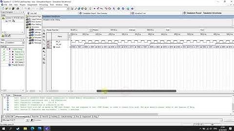 Quartus II 8.1 : VHDL clock circuit (ทดลองวงจรสัญญาณนาฬิกา)