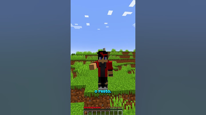 ❤️Minecraft, mas não posso TOCAR no BRANCO!