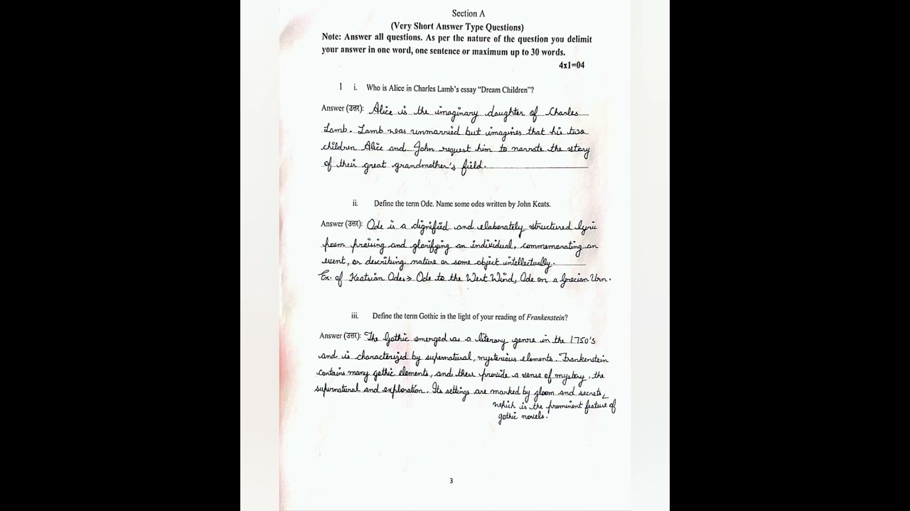 M.A. English previous: MAEG4 (vmou assignment solved!)