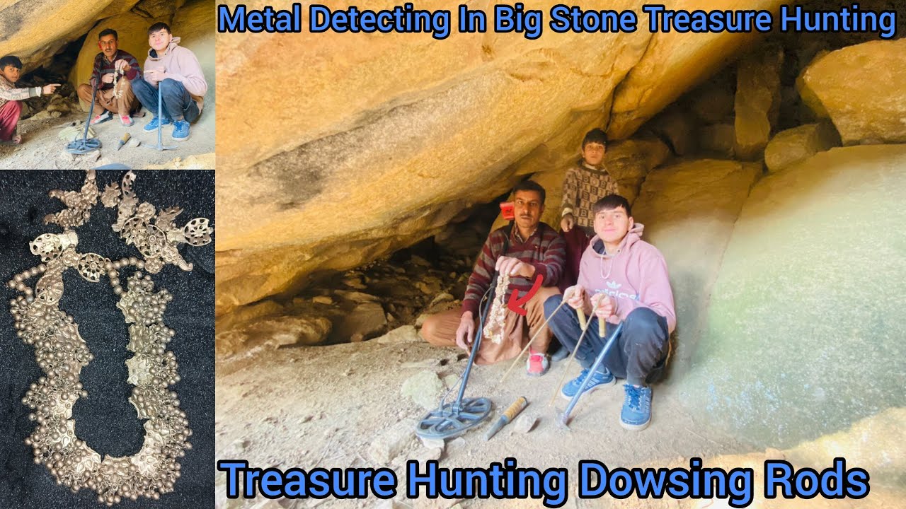 Metal Detecting In Big Stone Treasure Hunting|Treasure Hunting Dowsing Rods|Metal Detector 