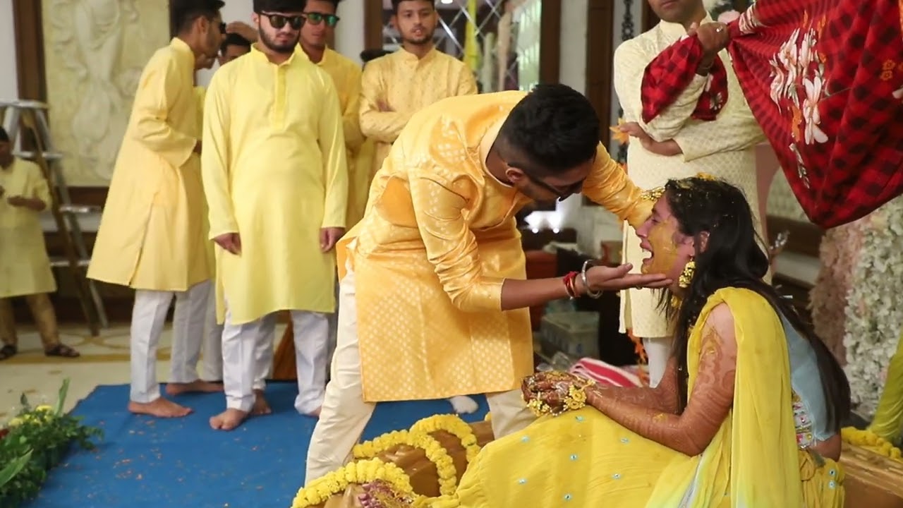 Cutebonding of brother andsistertheurbangirl55 viral viralshorts wedding  haldi vidai  mehndi