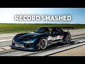 The AWD 4 Rotor Breaks the Rotary Half Mile Record!