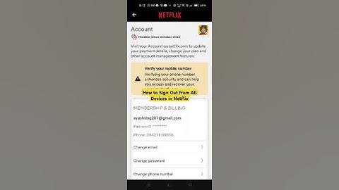 How to Sign Out from All Devices in Netflix? #netflix #netflixindia #netflixmovies #netflixseries