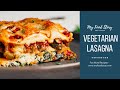 Amazing Vegetarian Lasagna that you can freeze - Cheesy, Saucy and Delicious!!