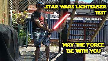 After Effects Test - Lightsaber Effect (Star Wars Special)