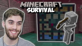 Making The BEST AFK Skeleton Farm In Minecraft - Minecraft Survival [Ep 226]