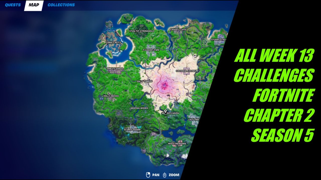 WEEK 13 CHALLENGES FORTNITE CHAPTER 2 SEASON 5 WEEK 13 EPIC AND ...