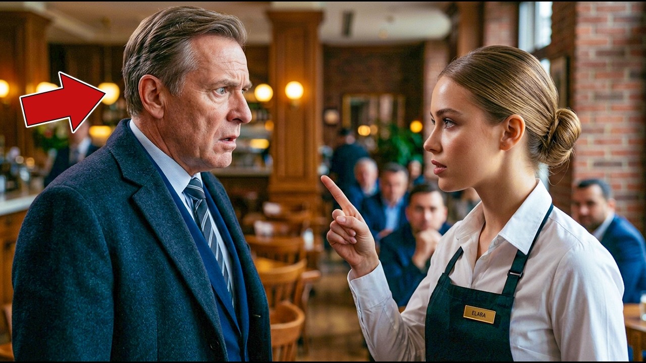 Personne n’osait affronter le père millionnaire… jusqu’à ce que la serveuse se lève face à lui