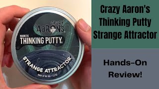 Crazy Aaron's Thinking Putty Strange Attractor - Magnetic Putty with Magnet!