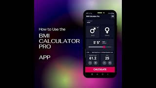 BMI Calc Pro #app #ios #bmi screenshot 2