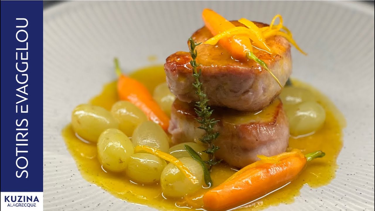 Ψαρονέφρι με σταφύλια | Sotiris Evaggelou