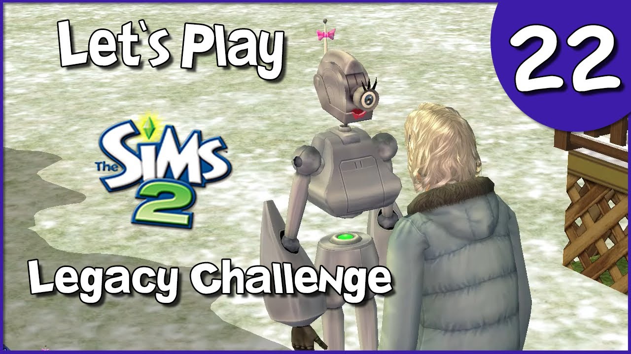 Let's Play The Sims 2 Legacy Challenge #22 - A Super Helpful Servo ...