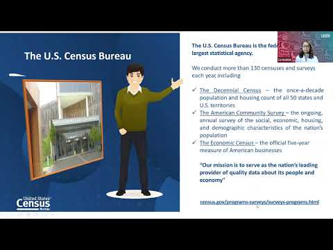 Census Workshop: Data Updates and Accessing Census Data on Data.Census.gov
