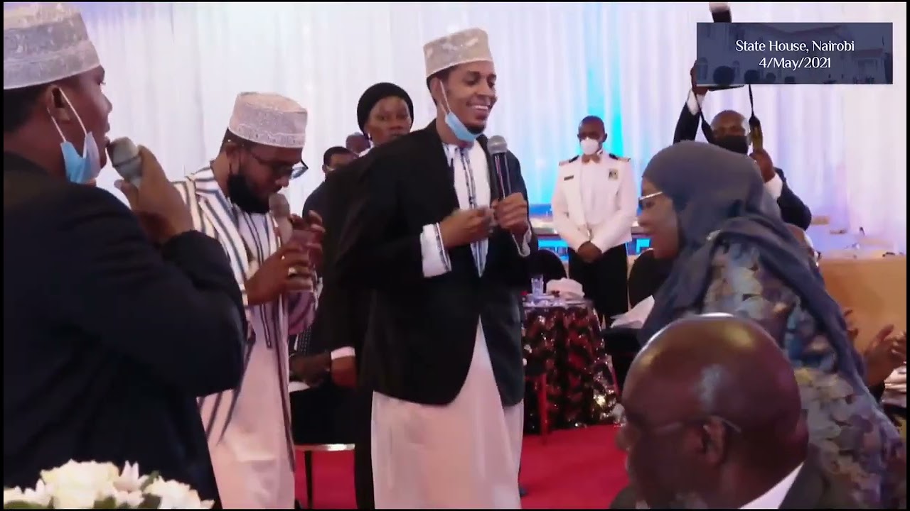 BROTHER NASSIR JUMKE IKIMKARIBISHA RAIS MAMA SAMIA NCHINI KENYA  NDANI YA IKULU YA RAIS KENYATTA