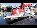 Ep 3, Boat Tour of Modified Contessa 26 before Crossing the North Atlantic Single Handed