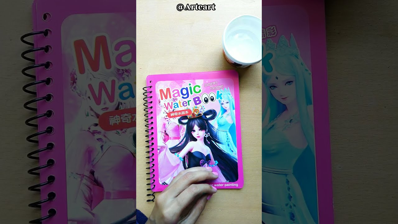Magic Water Book Shorts Youtubeshorts