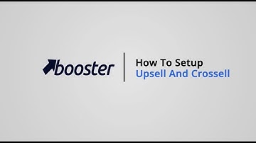 How to Setup an Upsell & Crosssell on Shopify with Booster Theme V5