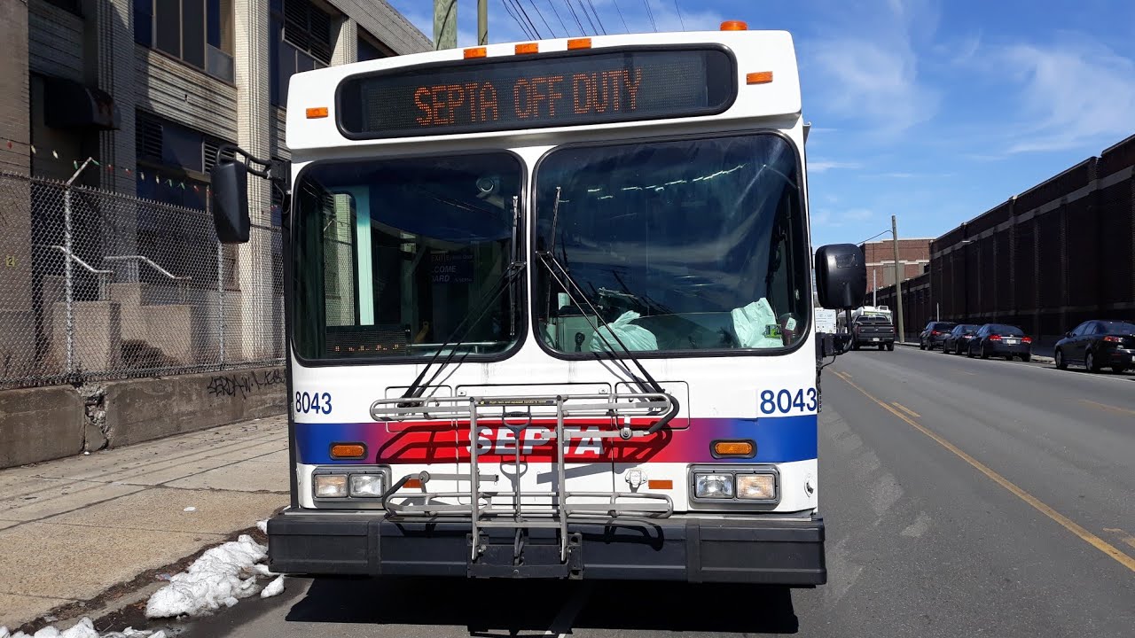 SEPTA Route 37: 2005 New Flyer D40LF #8043 Ride - YouTube