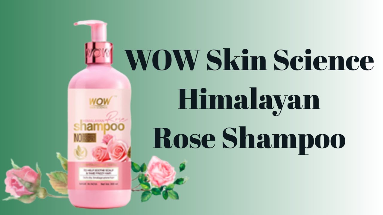 WOW Skin Science Himalayan Rose Shampoo | Himalayan Rose Shampoo | Best Hair Care Shampoo