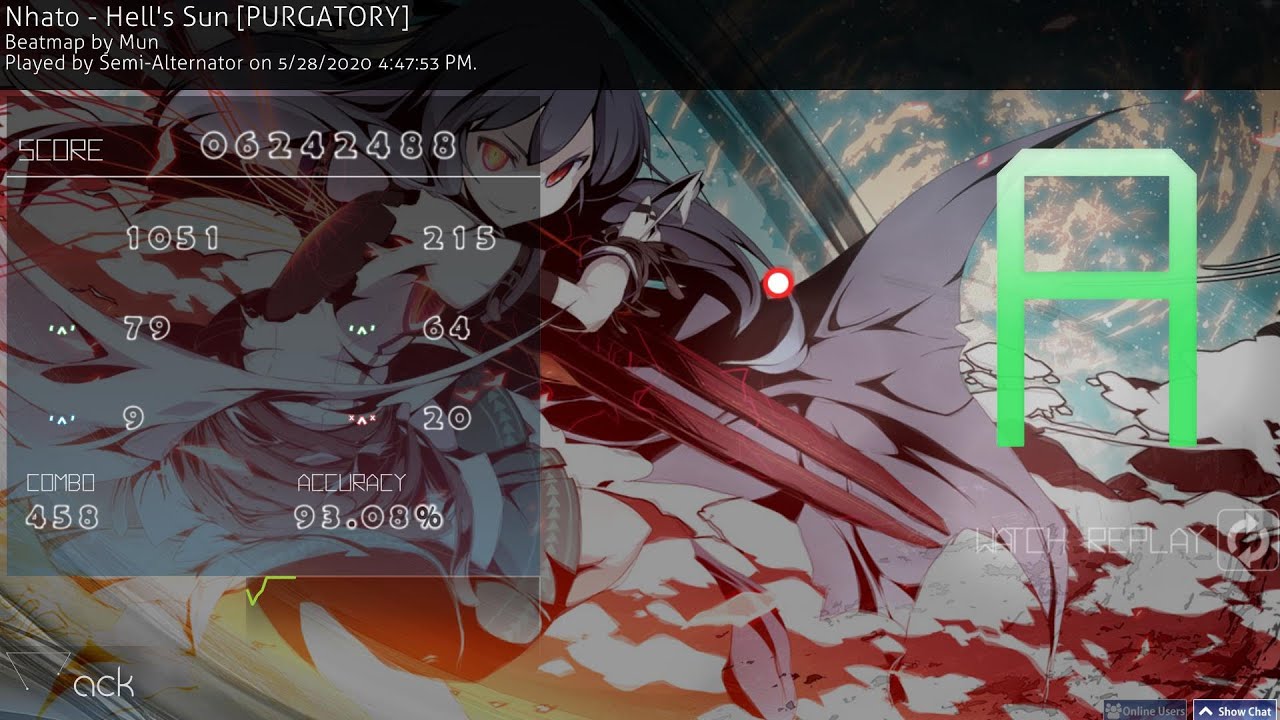 Nhato - Hell's Sun A Rank (Full Alternate) - YouTube