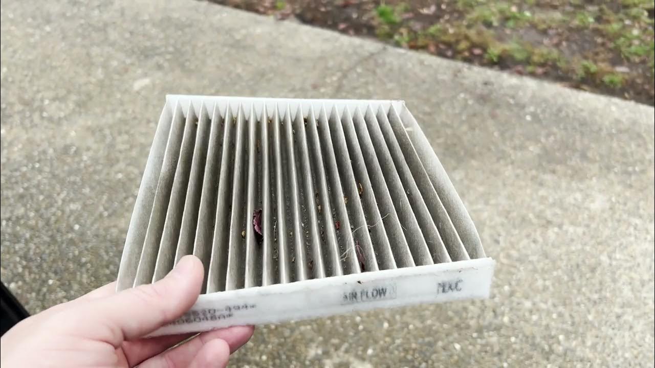 How to replace the cabin air filter on a 2021, 5th Gen RAM 2500. - YouTube