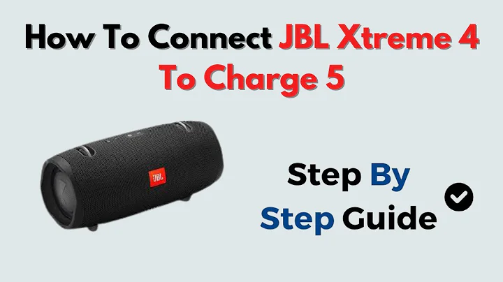 How to Connect JBL Xtreme 4 to Charge 5 – Not Compatible for Stereo Pairing