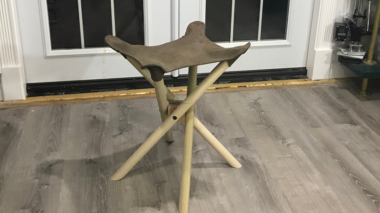 How to make a folding stool YouTube