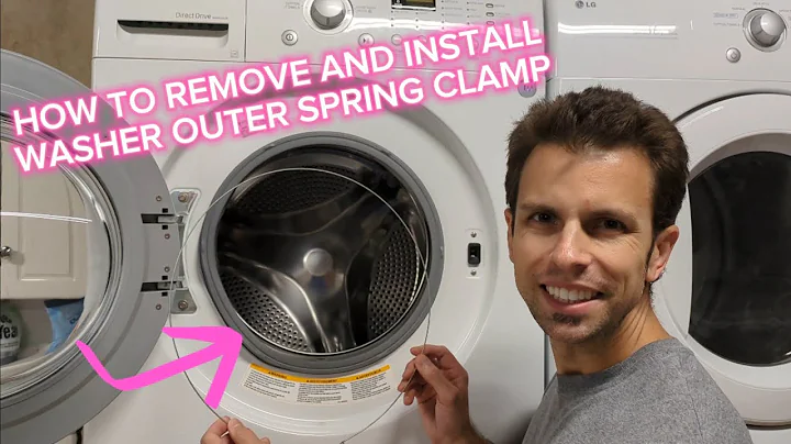 How to Remove and Install Washer Gasket Outer Spring Clamp