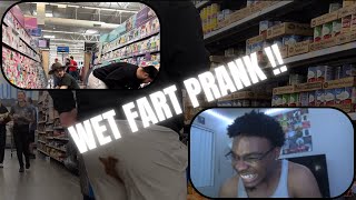 THE WET FART PRANK REACTION 💩 (GONE TERRIBLY WRONG)