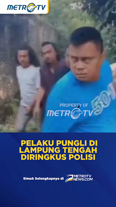 Polisi Berhasil Meringkus Pelaku Pungli di Lampung Tengah