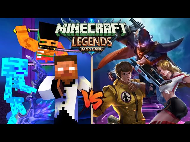 MONSTER SCHOOL VS MOBILE LEGENDS - MINECRAFT LEGENDS - Minecraft Animation  - BiliBili