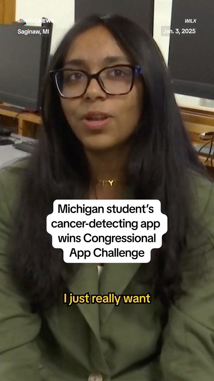 Michigan student's cancer-detecting app wins Congressional App Challenge