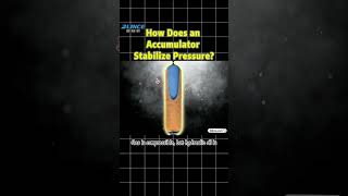 How Hydraulic Accumulators Stabilize System Pressure | Simple Explanation #blince