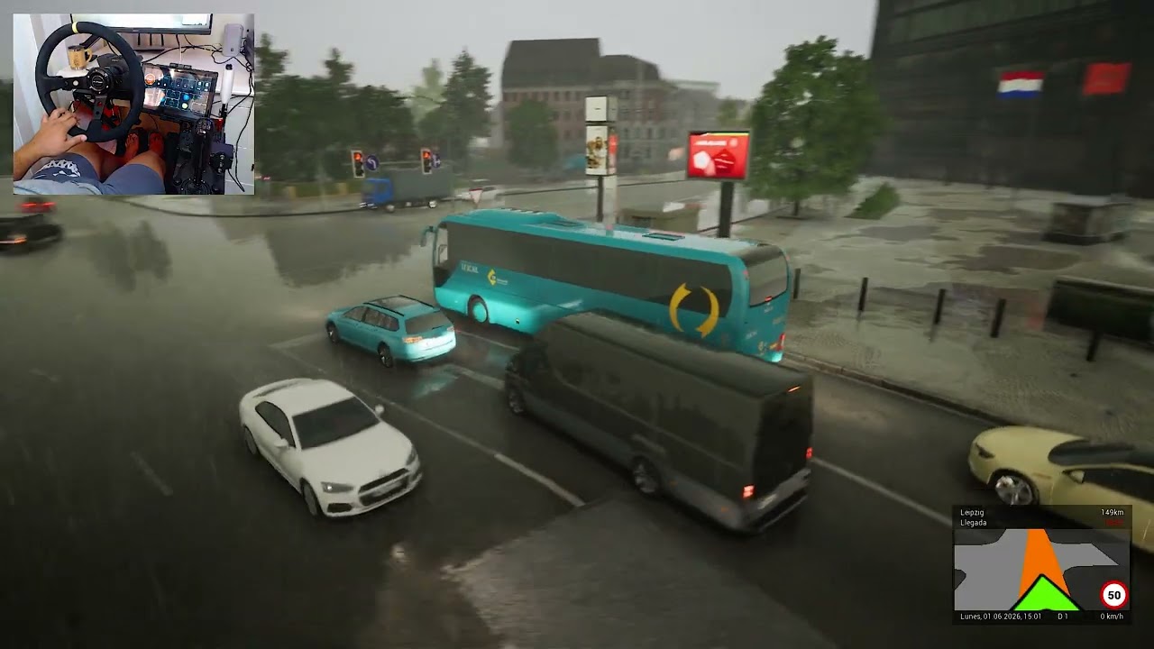 Fernbus Simulator GAMEPLAY PC #videogames #simulator