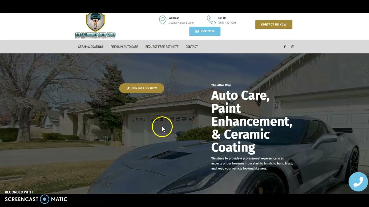 Atlas Luxury Auto Care, Car Detailing Palmdale CA, Auto Detailing