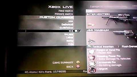 Mw2 Trickshotting and Quickscoping Classes