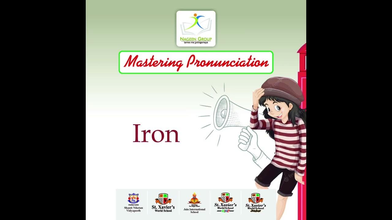 Mastering Pronunciation Iron YouTube