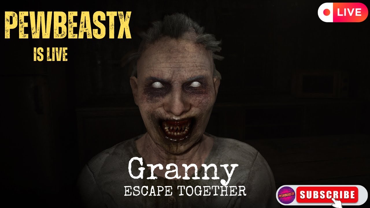 🔴 LIVE Granny escape together Granny chapter Escape challenge 🔥