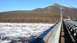 Усть Нера  Ледоход водоворот  автор   Вера Алексеева, Усть Нера