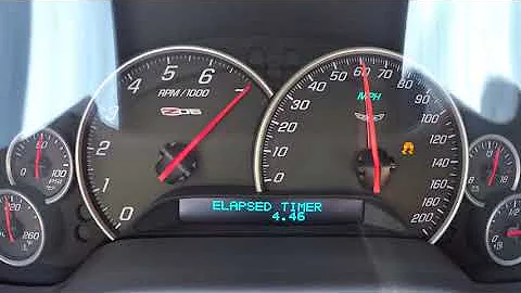 Stock ‘07 Z06 0-60